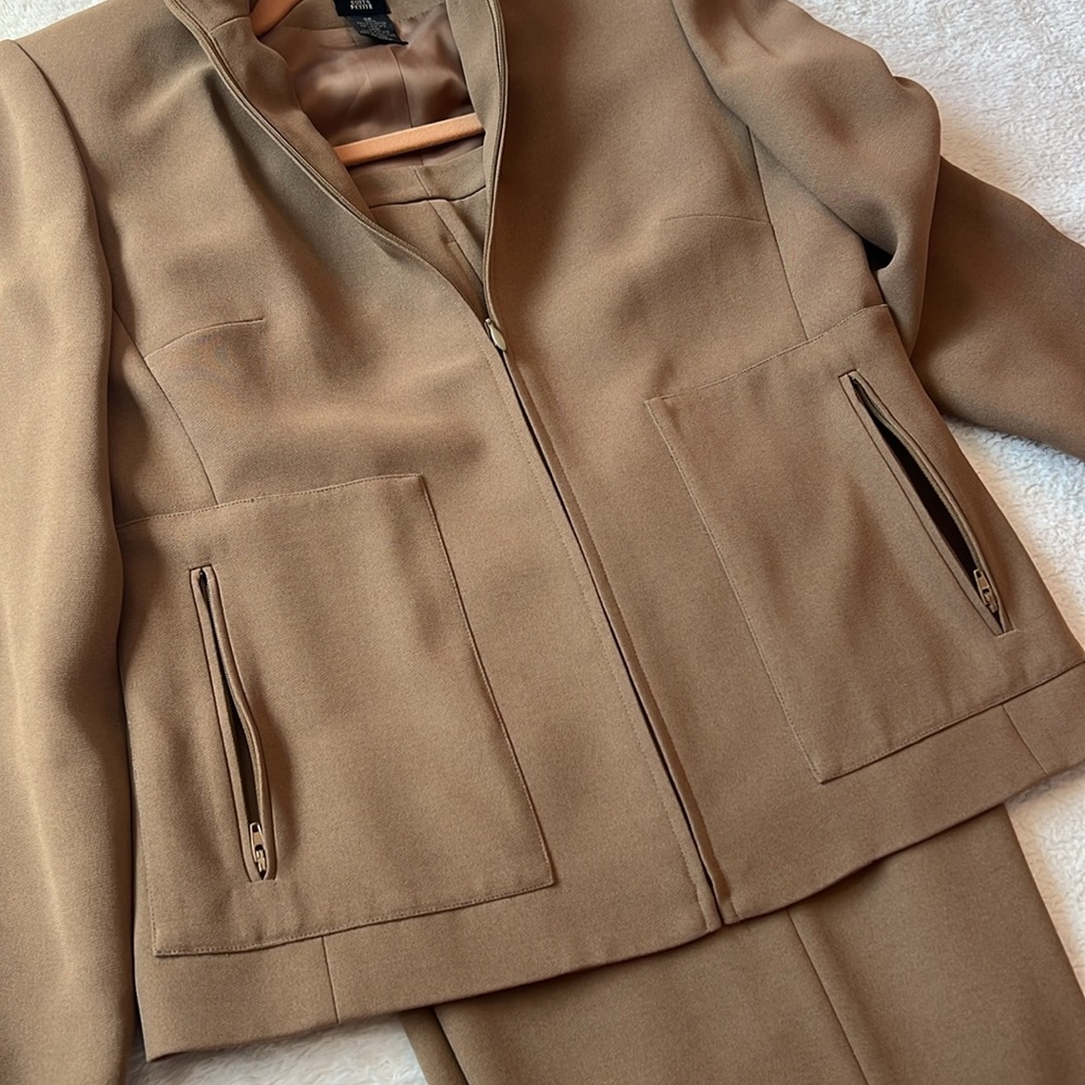 Grace Tan Suit Set - Picture 12 of 13